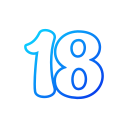 número 18 icon