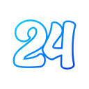 número 24 icon