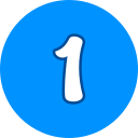 numero 1 icon