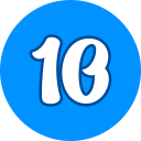 numero 10 icon