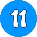 número 11 icon