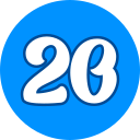 número 20 icon