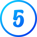 número 5 icon