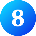 numero 8 icon