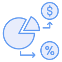 gráfico circular icon