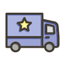 camioneta de policia icon