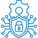 la seguridad cibernética icon