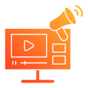 publicidad en vídeo icon