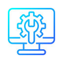 configuración de la computadora icon