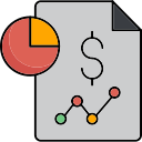 informe financiero icon