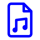 archivo de música icon