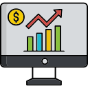 gráfico de crecimiento icon