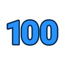 100