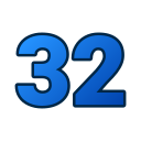 32 