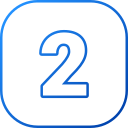 número 2 icon