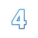 número 4 icon