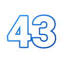 43