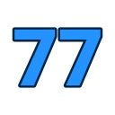 77 