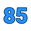 85 