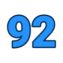 92 