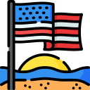 아메리카 합중국 icon
