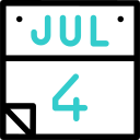 4 de julio animated icon