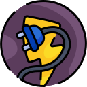 Eco energy icon