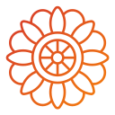 diseño floral icon