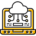 servicio de almacenamiento en la nube icon