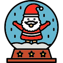 papá noel lindo icon