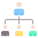 estructura de organización icon