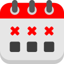 dia del calendario icon