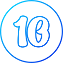 numero 10 icon