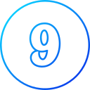 número 9 icon