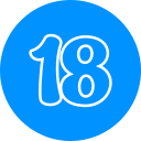 número 18 