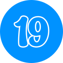 número 19 