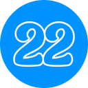 número 22