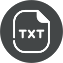 archivo de texto icon