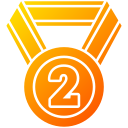 segundo lugar icon