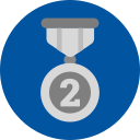 segundo lugar icon