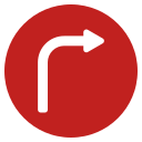 flecha correcta icon