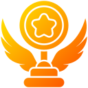medalla de trofeo 