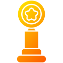 medalla de trofeo 