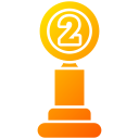 segundo lugar icon