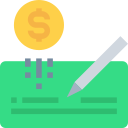 cheque icon