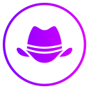 sombrero de vaquero icon