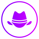 sombrero de vaquero icon