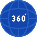 360 grados icon