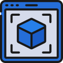 cubo 3d icon