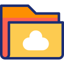 carpeta de la nube icon